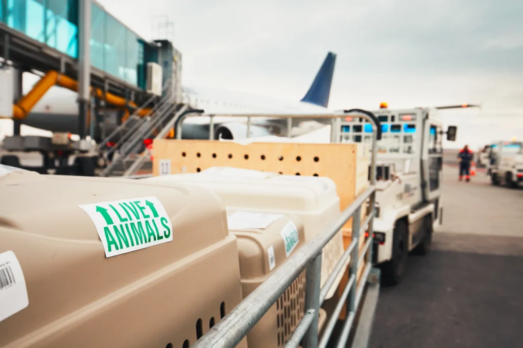 Transportines con mascotas para viaje en avión