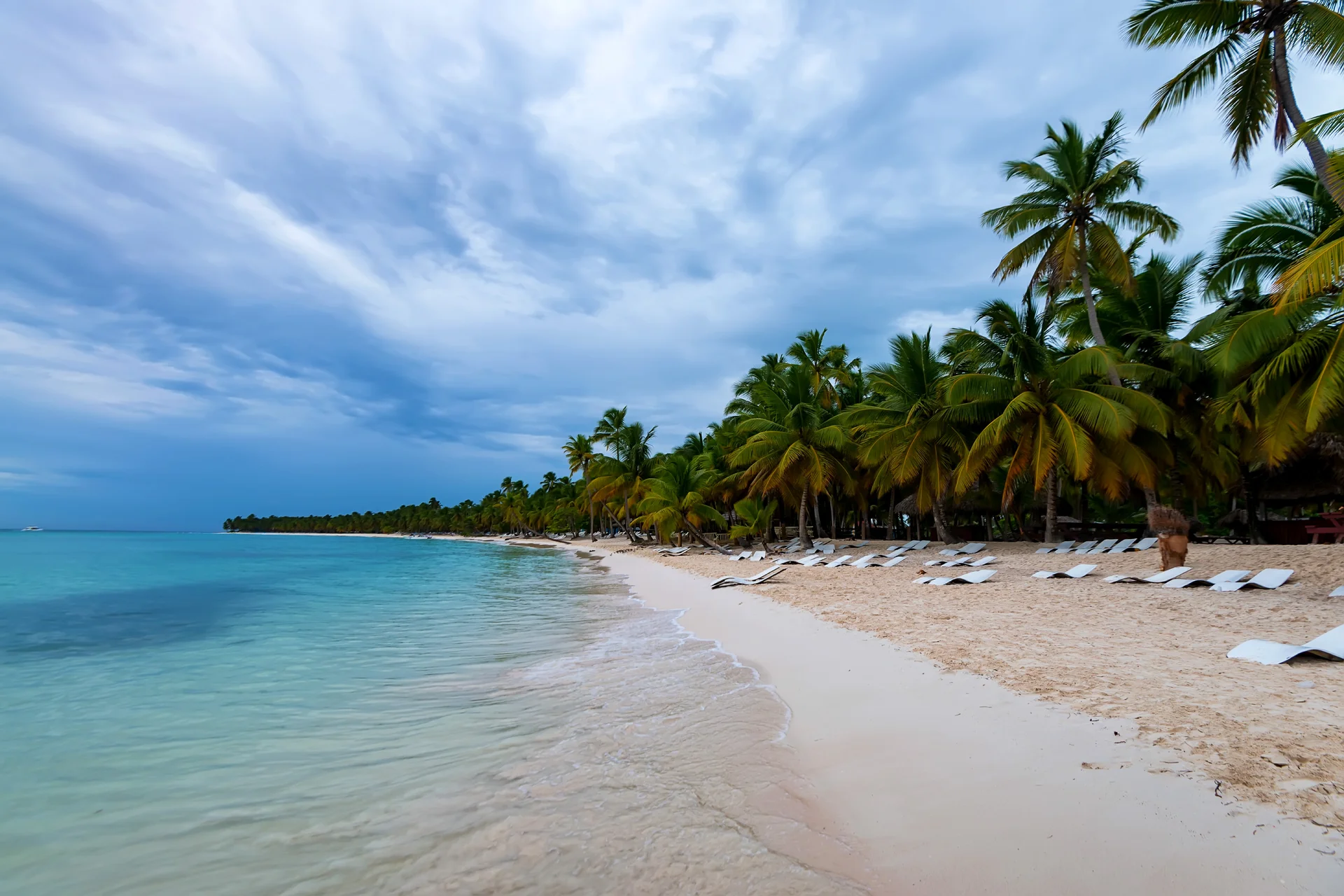 Paisaje tropical con vistas al Océano